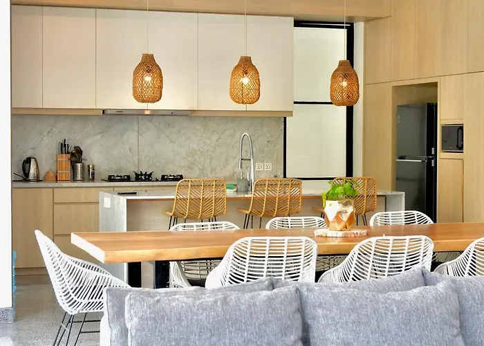 ヴィラ Stylish 4bed Luxury With Private Pool Access チャングー